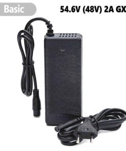 Cargador 54,6V 2A (conector 3 Pines GX16)