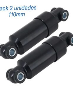 Cilindro muelle amortiguador muelle patinete eléctrico 110mm (Pack 2 unidades)