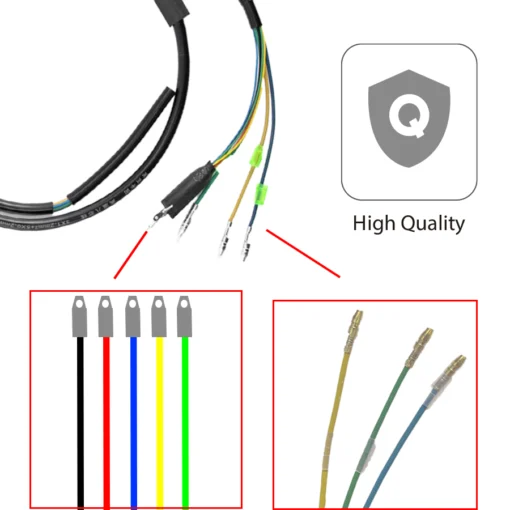Cable Motor Generico compatible con Smartgyro (110cm) 800W - Imagen 3