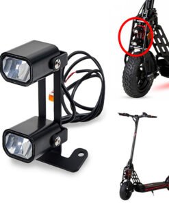 Luz delantera doble para Bogist Urbetter M6, Ecoxtrem Bison, B-Mov freestyle 5 y similares