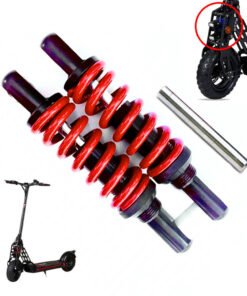 Amortiguador delantero rojo para Bogist Urbetter M6, Ecoxtrem Bison, B-Mov freestyle 5