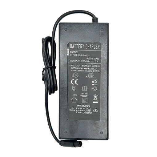 Cargador 54,6V 2A Smartgyro Crossover Dual Max 2 / Cecotec Bongo Y65 - Imagen 3